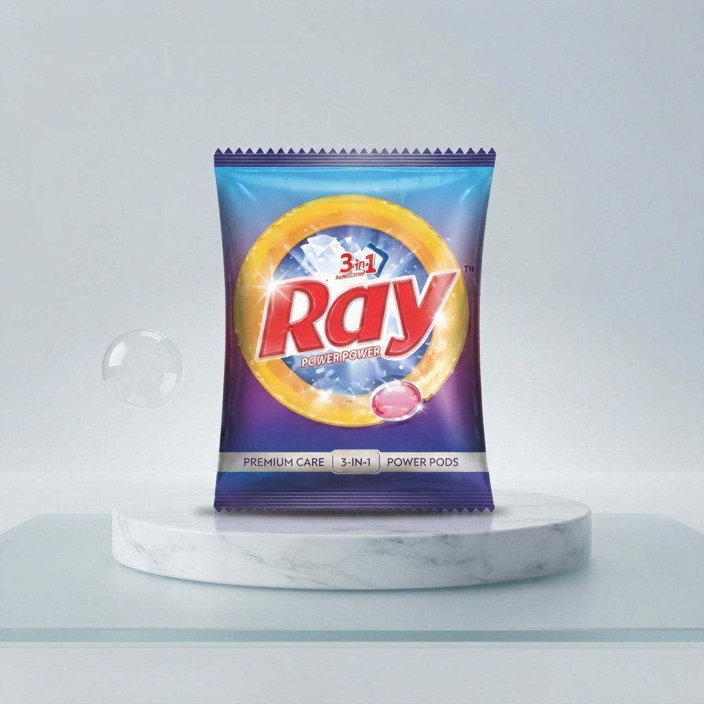 Ray washed away the competition with a laundry-hack creator series